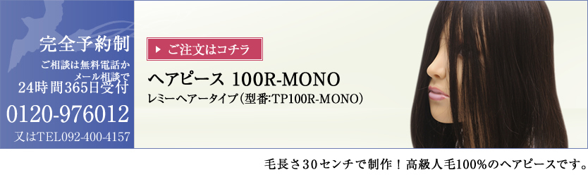 �w�A�s�[�X100R-MONO���~�[�w�A�[�^�C�v�@�^�ԁFTP100R-MONO